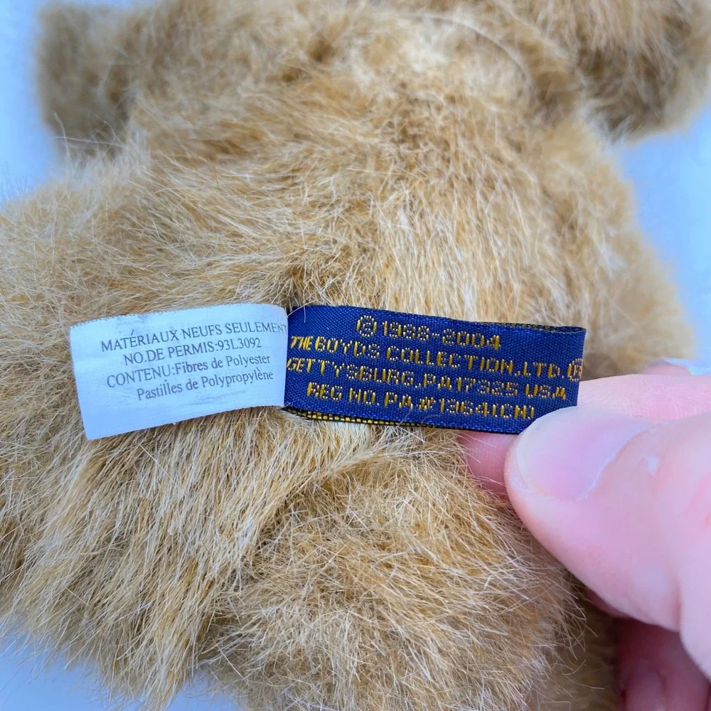 Boyds University Bears Billy UNC Tarheel Bear‎ Jointed 10